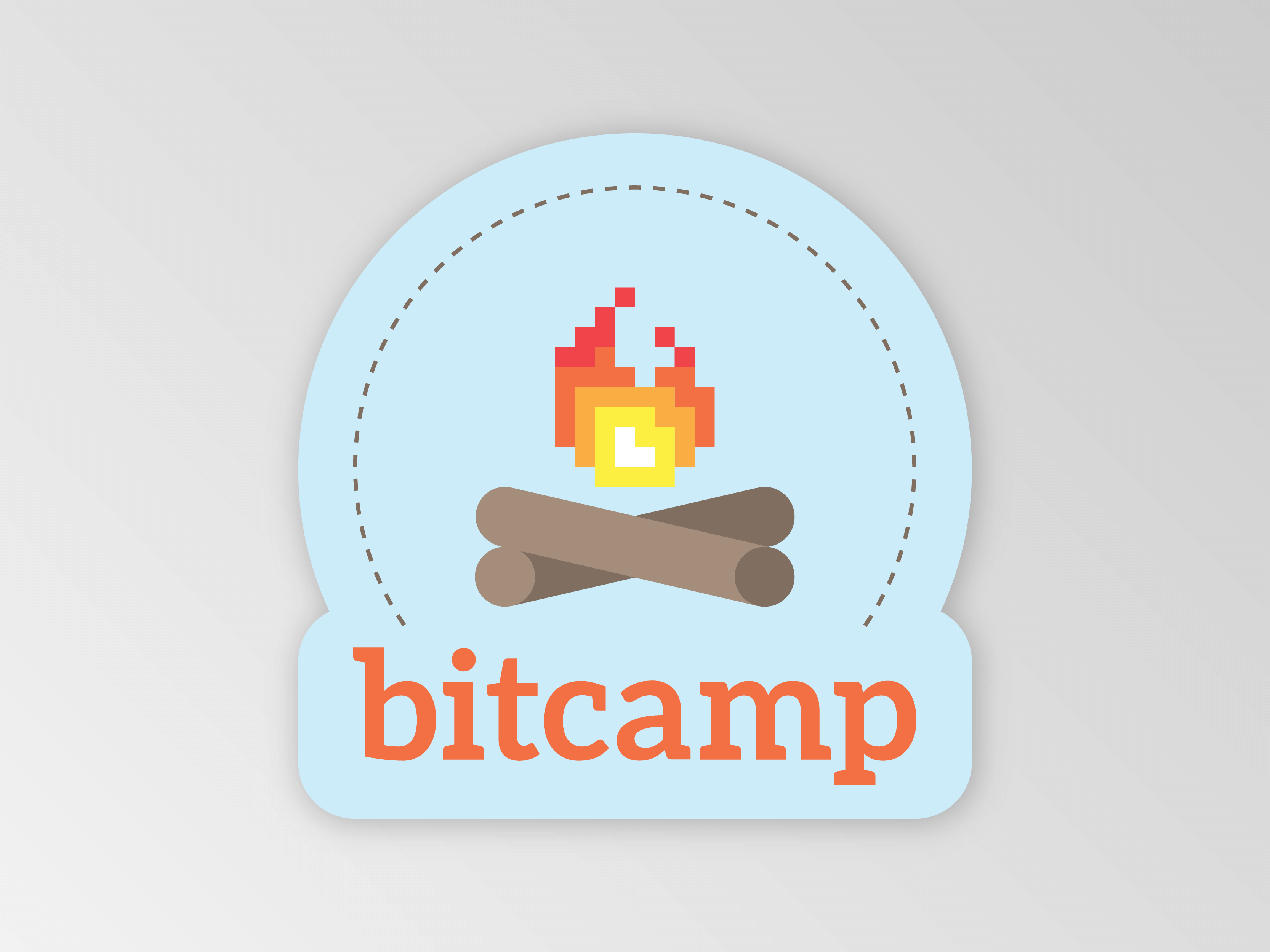 Bitcamp sticker
