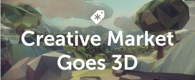 Creative Market 3D marketplace