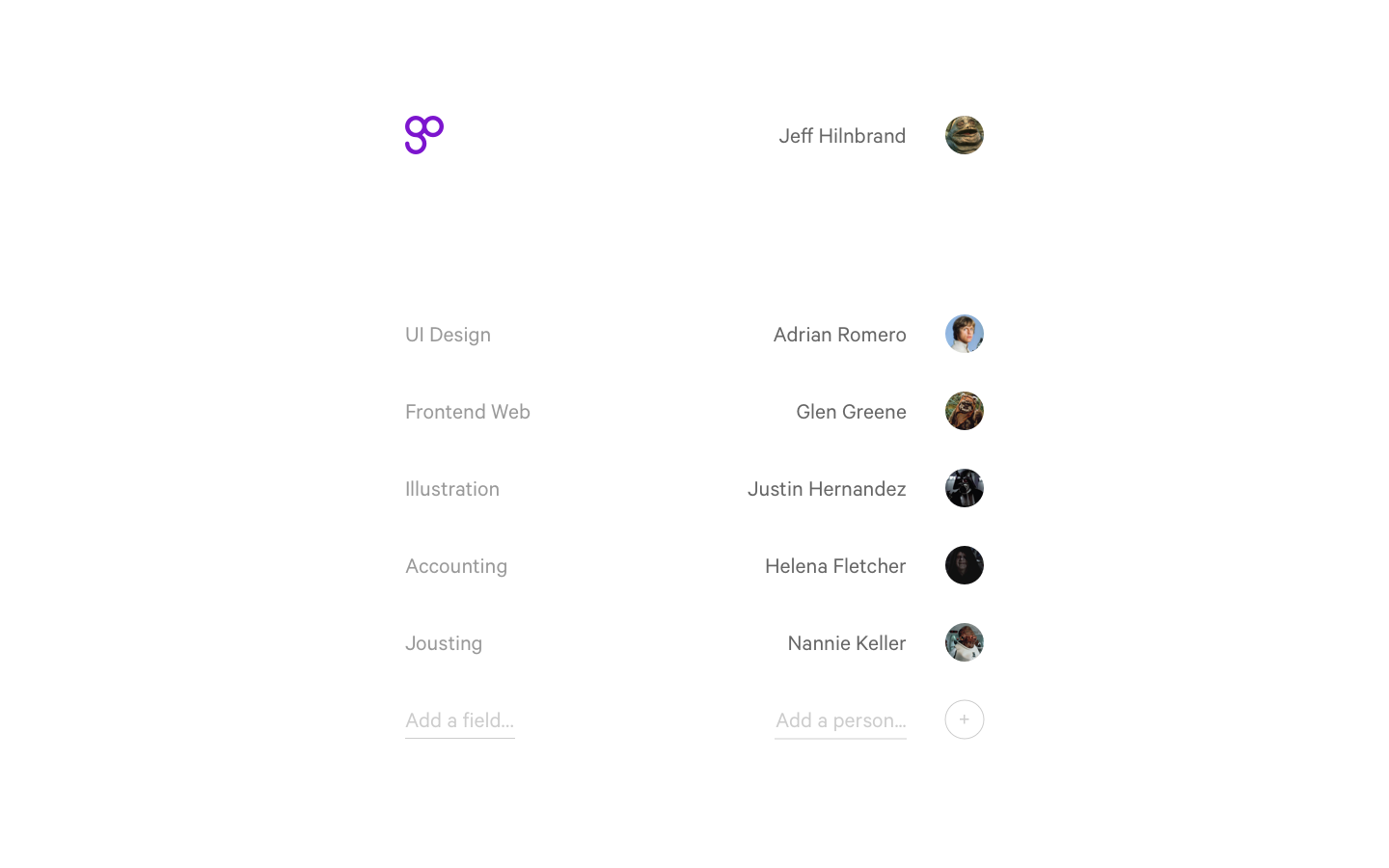 GoToo list view