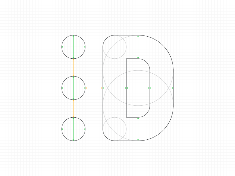 HH Design logo construction