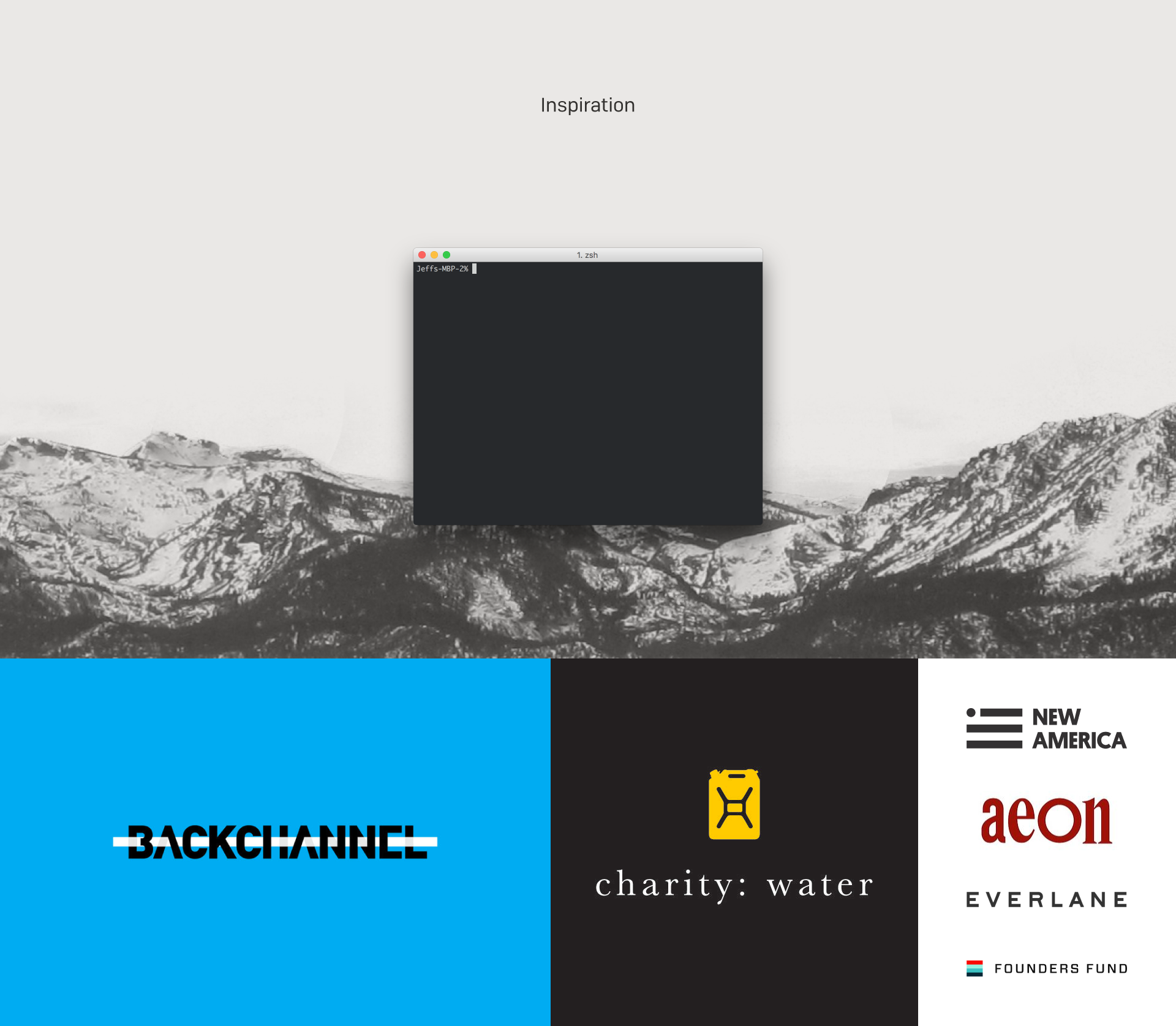 Interact inspiration board