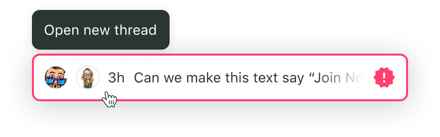 Jam compact UI