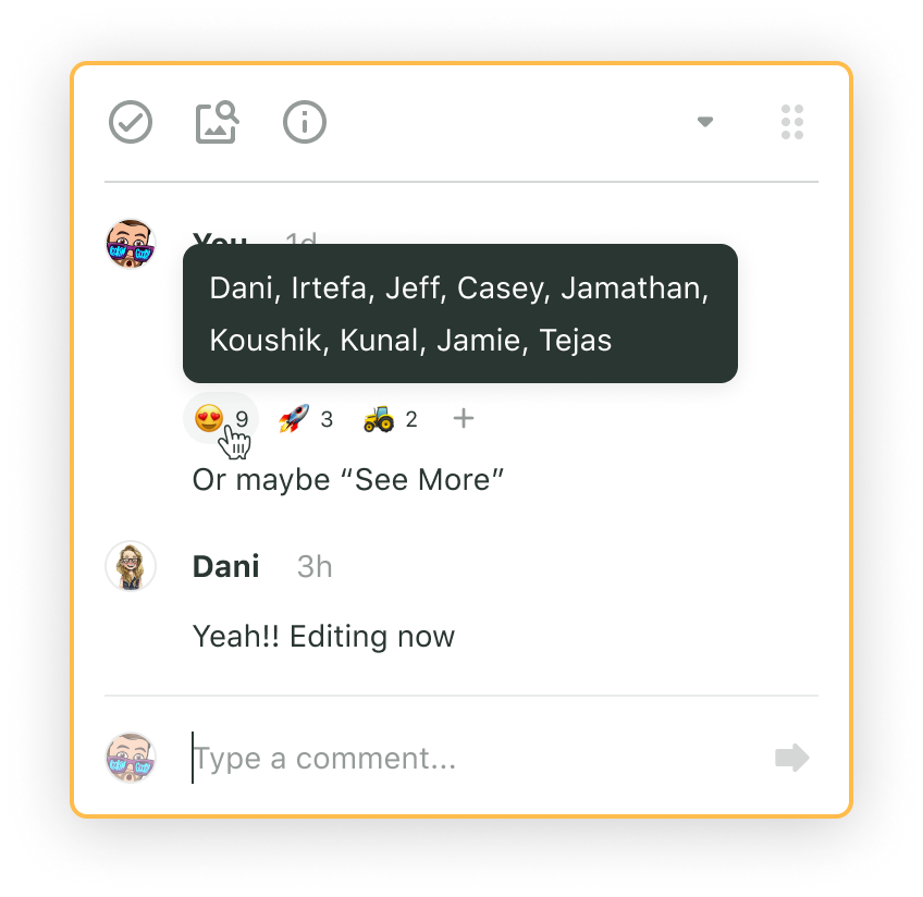 Jam reactions