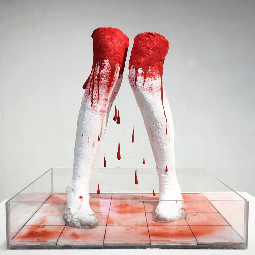 Sculpture: legs