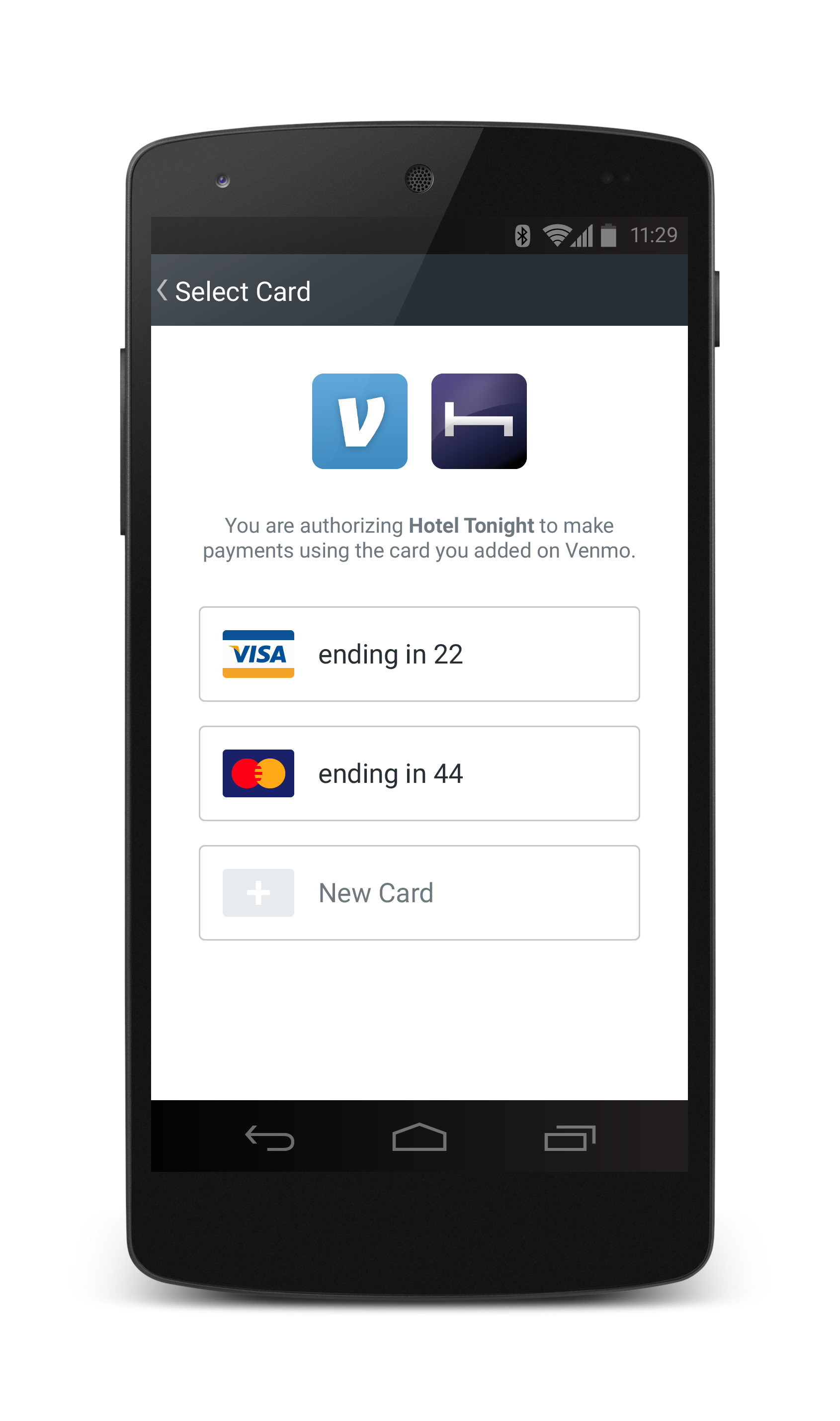 Venmo V.zero on Android