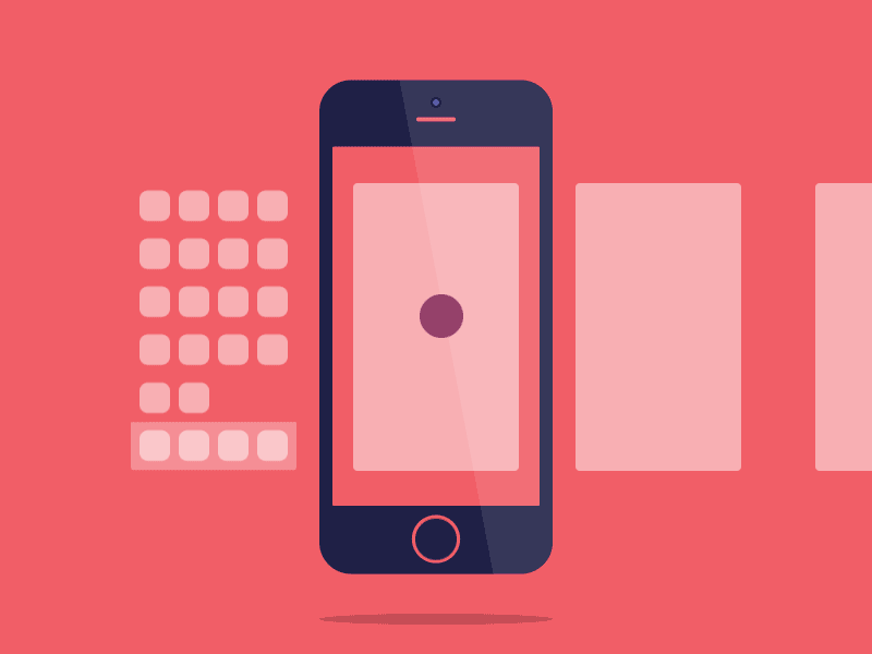 “iOS — New Gestures” by Javi Pérez on Dribbble